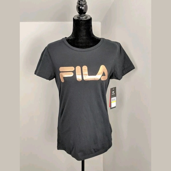 fila t shirt womens silver